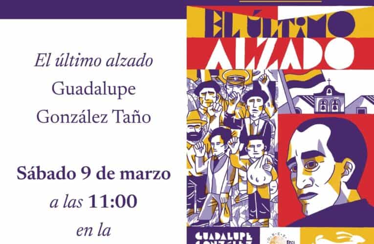 Presentación y firma del libro «El Último Alzado»