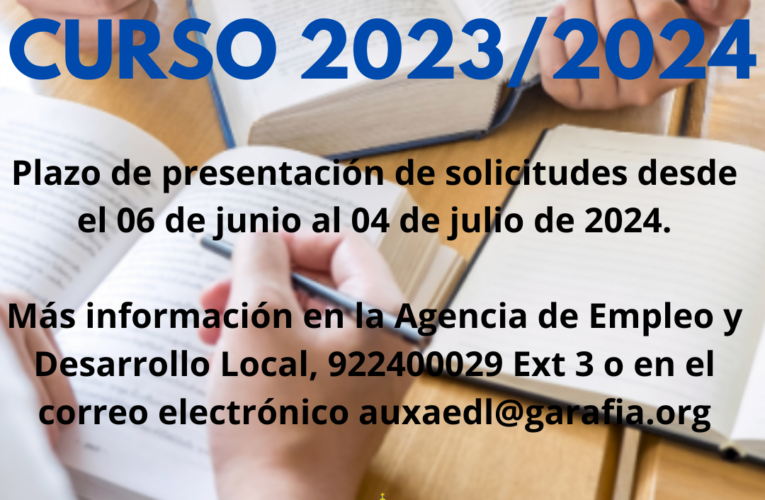 Bases ayudas a estudiantes de Villa de Garafía. Curso académico 2023/2024