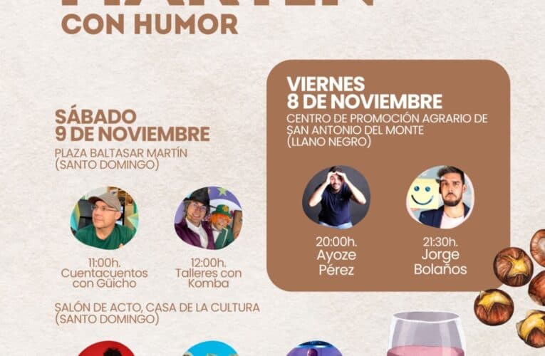 La Villa de Garafía celebra «San Martín con Humor» este fin de semana