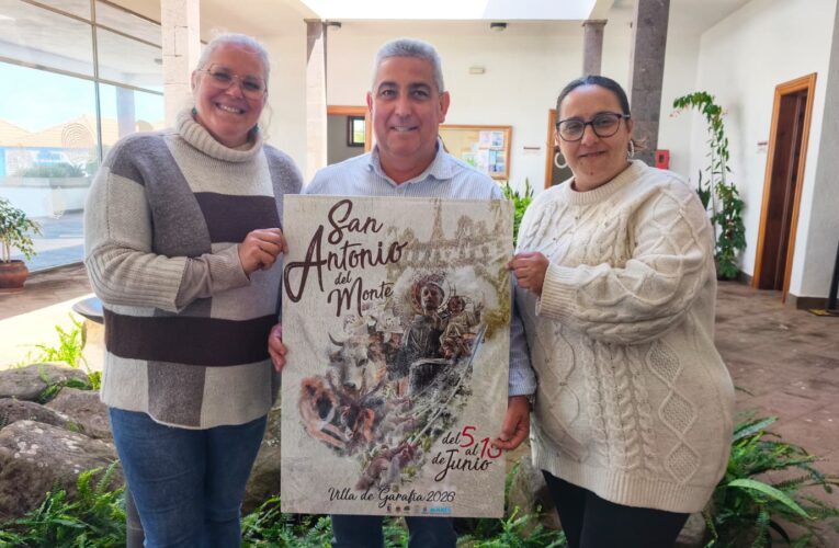 La Villa de Garafía ya tiene cartel de las fiestas de San Antonio del Monte 2026