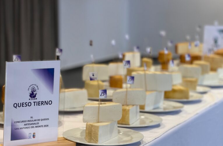 Garafía premia los quesos galardonados en el XL Concurso Insular de Quesos Artesanales de San Antonio del Monte